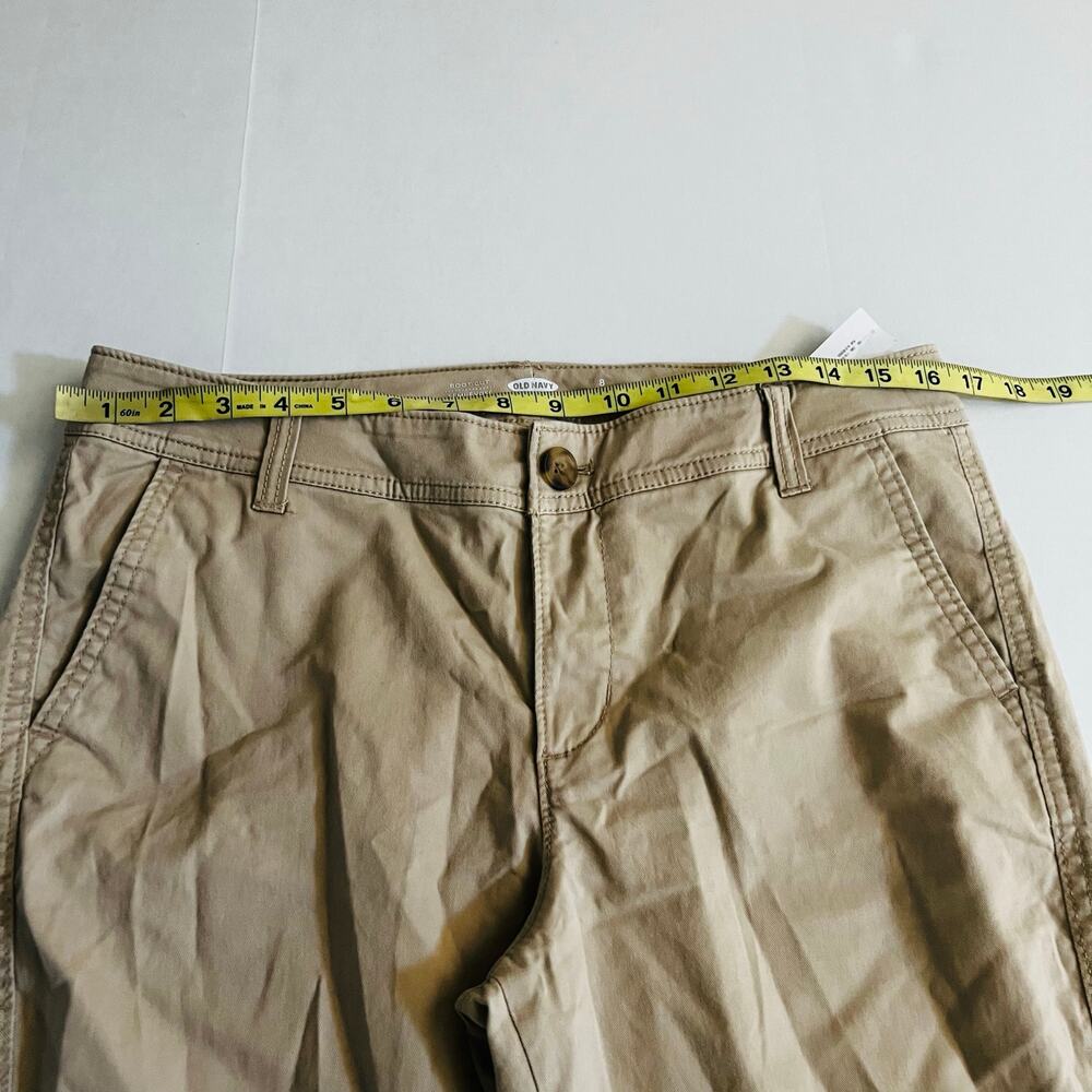 Old Navy Boot Cut Mid Rise Pants Size 8 NWT Tan - Picture 5 of 9